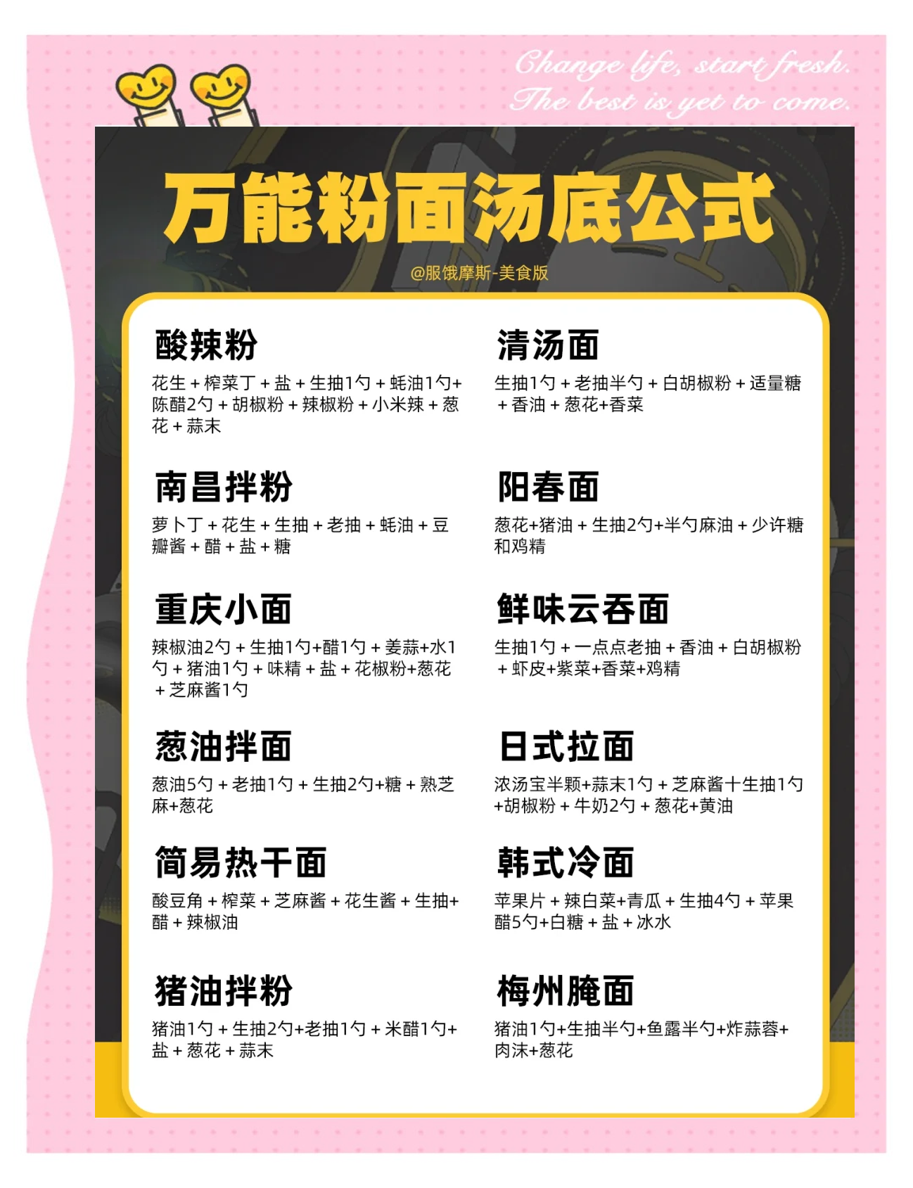 汤粉汤底的做法与配料(汤粉汤底的做法与配料视频)