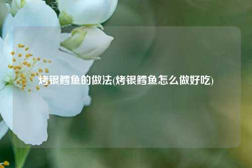 烤银鳕鱼的做法(烤银鳕鱼怎么做好吃)